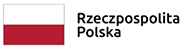 flaga Polski z napisem Rzeczpospolita Polska
